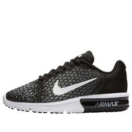 Кроссовки air max sequent 2 Nike, черный 852465-002 | black/white/dark grey