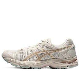 Кроссовки гель флюс 4 золотистый Asics, белый 1012a523-105 | white/gold