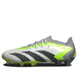 Кроссовки Predator Accuracy.1 Low FG Adidas, белый gz0032 | cloud white/core black/lucid lemon