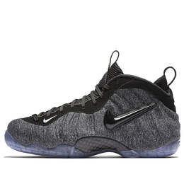 Кроссовки air foamposite pro Nike, серый 624041-007 | dark grey heather/black