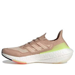 Кроссовки ультрабуст 21 Adidas, розовый fy0399 | pink/green