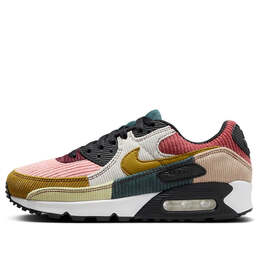 Кроссовки air max 90 Nike, черный fb8455-001 | black/bronzine/red stardust/cedar