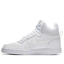 Кроссовки суд боро мид Nike, белый 844906-110 | white/white-white