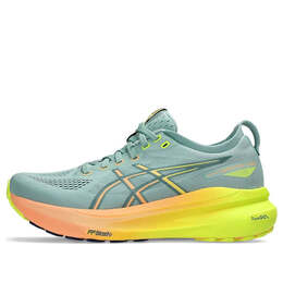 Кроссовки гель каяно 31 Asics, синий 1012b745-750 | light celadon/safety yellow