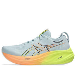 Кроссовки гель нимбус 26 Asics, серый 1012b743-750 | cool grey/safety yellow