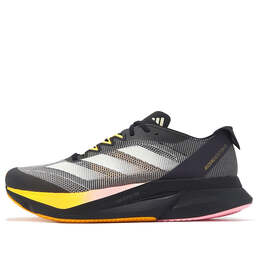 Кроссовки adizero boston 12 Adidas, черный if9212 | black/yellow/pink