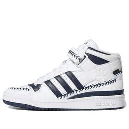 Кроссовки aaron judge x forum mid Adidas, синий gy3814 | blue/white