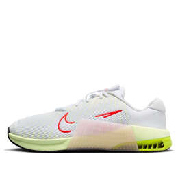 Кроссовки меткон 9 Nike, белый dz2537-101 | white/volt/barely volt/bright crimson