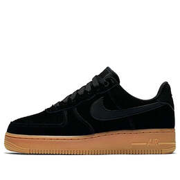 Кроссовки air force 1 низкие Nike, черный aa0287-002 | black gum