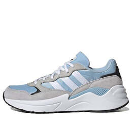 Кроссовки оригиналы ретро adisuper Adidas, синий hq1837 | blue/white/gray