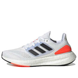 Кроссовки чистый буст 22 Adidas, белый hq8582 | white/orange/black