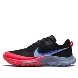 Кроссовки air zoom terra kiger 7 Nike, черный cw6066-004 | black/light thistle/lapis/flash crimson/bright mango/ashen slate