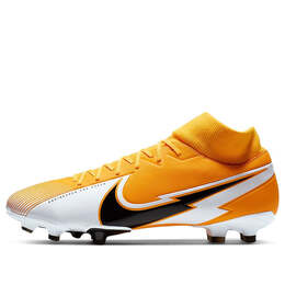 Кроссовки mercurial superfly 7 academy fg mg Nike, белый at7946-801 | yellowwhiteblack