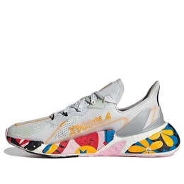 Кроссовки x9000l4 серебристые Adidas, белый fx8463 | white/silver/yellow/red