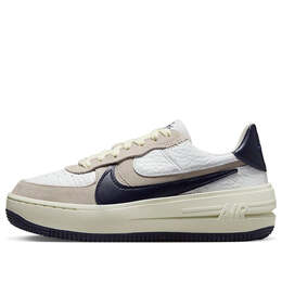 Кроссовки ВВС 1 низкие plt.af.orm Nike, белый fb8481-100 | summit white/light orewood brown/coconut milk/blackened blue