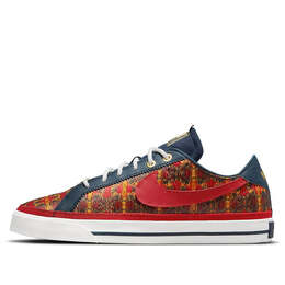 Кроссовки serena williams design crew x court legacy Nike, синий dm8472-400 | deep sea blue/mountain white/metal gold/vermillion