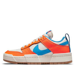 Кроссовки dunk low destroy Nike, белый ck6654-104 | white/orange/blue/brown