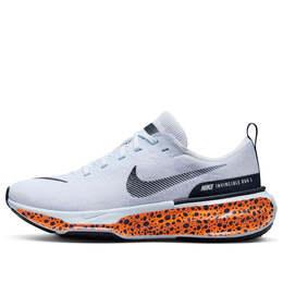 Кроссовки zoomx invincible run 3 electric pack Nike, белый fn7676-900 | white/orange/black