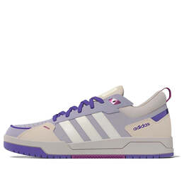Кроссовки neo 100db shoes Adidas, бежевый hq4550 | beige / purple / white