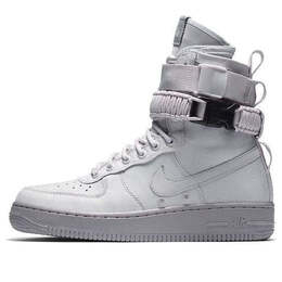 Кроссовки sf air force 1 высокие Nike, серый 857872-003 | vast grey