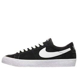 Кроссовки zoom blazer low sb Nike, черный 864347-019 | black/white-gum light brown