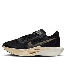 Кроссовки zoomx vaporfly next% 3 Nike, черный dv4129-001 | black/black/oatmeal/metallic gold grain