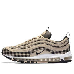 Кроссовки air max 97 премиум Nike, бежевый 312834-201 | light cream/black-sail