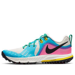 Кроссовки air zoom wildhorse 5 Nike, белый aq2223-100 | white/blue/pink