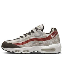 Кроссовки air max 95 Nike, коричневый dq9016-001 | brown/red