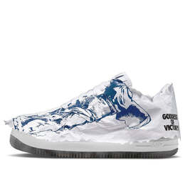 Кроссовки air force 1 shadow Nike, белый dj4635-100 | white/blue