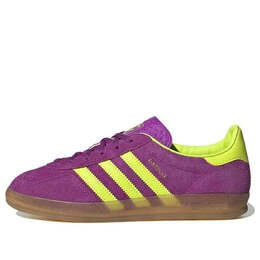 Кроссовки газель Adidas, фиолетовый hq8715 | shock purple/yellow/gum