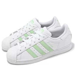 Кроссовки оригиналы суперзвезда Adidas, белый ie3005 | white/green
