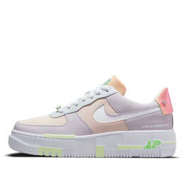 Кроссовки air force 1 пиксель Nike, серый do2330-511 | whitegrey/green/blue/pink