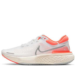 Кроссовки zoomx invincible run flyknit Nike, белый ct2229-100 | white/orange