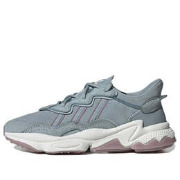 Кроссовки ozweego Adidas, серый gy6176 | magic grey / crystal white / magic mauve