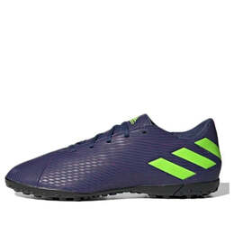 Кроссовки x messi nemeziz 19.4 tf Adidas, фиолетовый ef1805 | purple/green