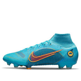 Кроссовки mercurial superfly 8 elite fg Nike, синий dj2839-484 | blue/yellow