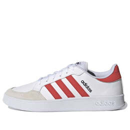Кроссовки neo breaknet красные Adidas, белый fz1838 | white/red