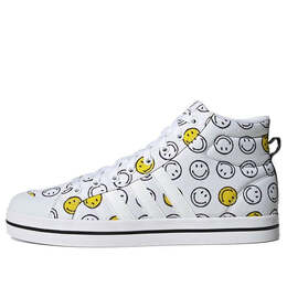 Кроссовки neo bravada mid Adidas, белый h03088 | white/yellow/black