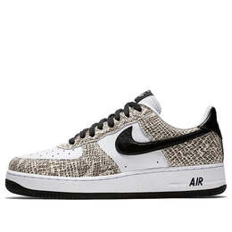 Кроссовки air force 1 низкие Nike, белый 845053-104 | true white/black-cocoa
