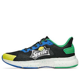 Кроссовки x sprite bubble low Anta, черный 122025520-14 | black/green/yellow/blue/white