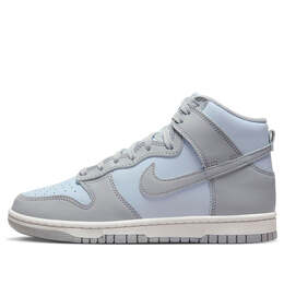 Кроссовки данк высокие Nike, синий dd1869-401 | blue tint/light smoke grey/summit white
