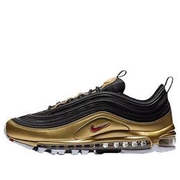 Кроссовки air max 97 qs Nike, черный at5458-002 | black/varsity red-metallic gold-white