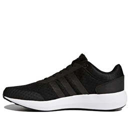 Кроссовки cloudfoam race shoes Adidas, черный aw5321 | black/white