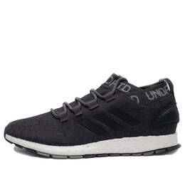 Кроссовки undefeated x pureboost rbl Adidas, черный bc0473 | black/white