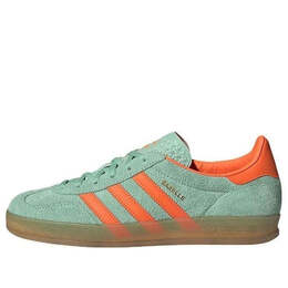 Кроссовки газель Adidas, зеленый hq8714 | pulse mint/orange/gum