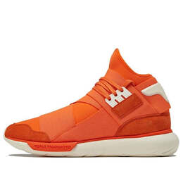 Кроссовки y 3 qasa high Adidas, оранжевый hq3734 | orange/white