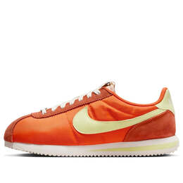 Кроссовки cortez текстильные Nike, оранжевый hj9612-800 | safety orange/life lime