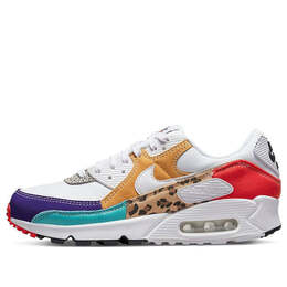 Кроссовки air max 90 Nike, белый dh5075-100 | white/purple/green