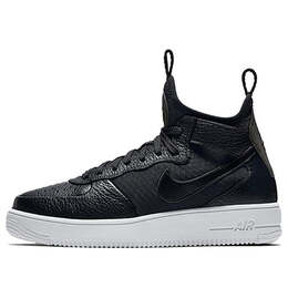 Кроссовки air force 1 ultraforce mid Nike, черный 864025-005 | black/white